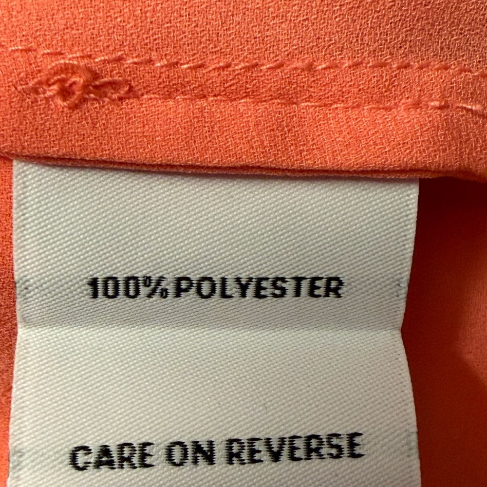 Calvin Klein Ruffle Front Button Up Front Blouse - image 5